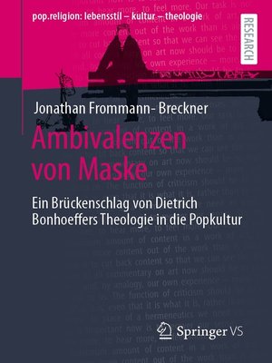 cover image of Ambivalenzen von Maske